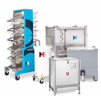 Mobius®2D和3D袋子组件，储存和运输系统