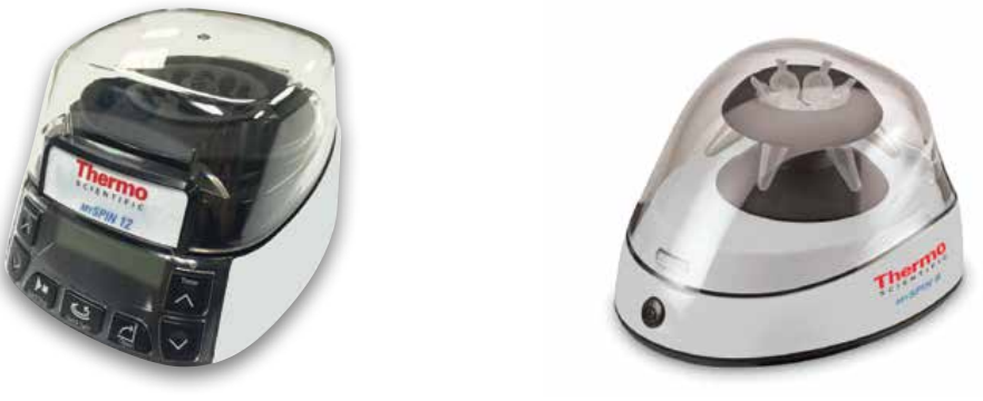 mySPIN 6 & 12 迷你型离心机